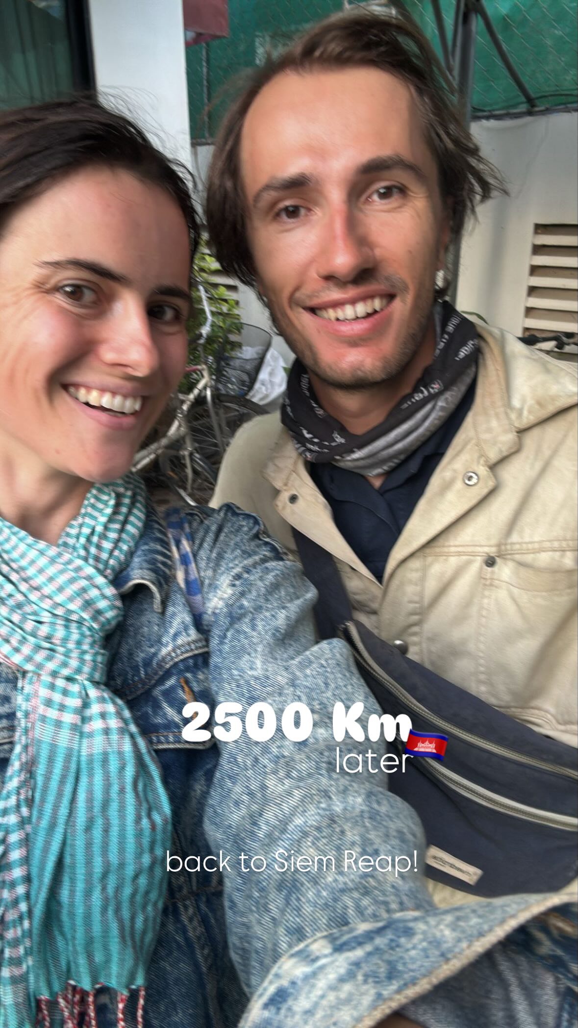 Back in Siem Reap after 2,500 km