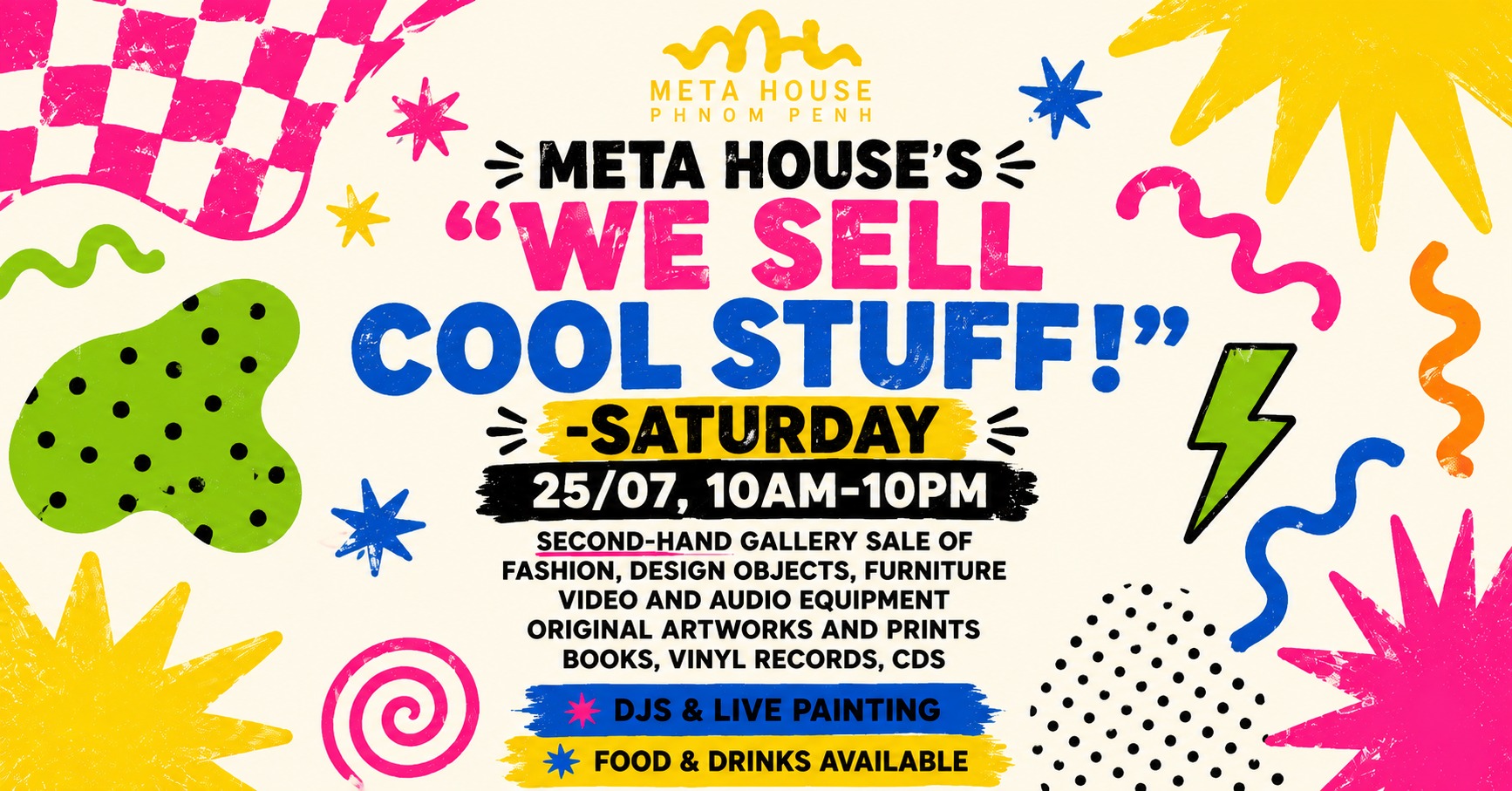 Meta House Saturday Second Hand Art & Fashion Market