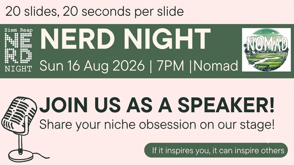 Nerd Night Siem Reap
