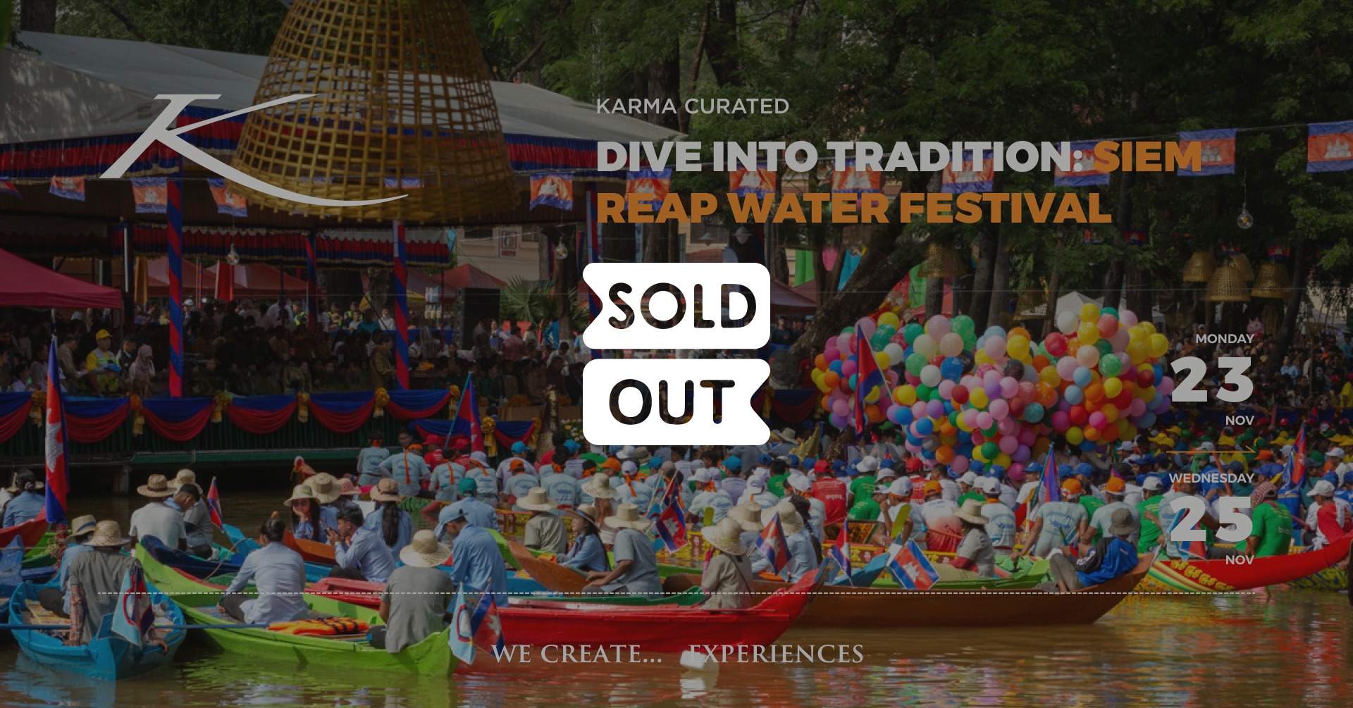 DIVE INTO TRADITION: SIEM REAP WATER FESTIVAL