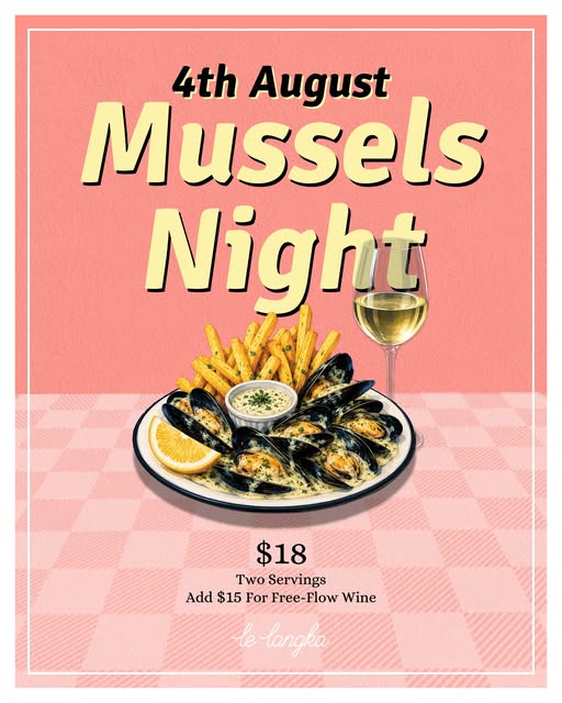 Moules Night at Le Langka