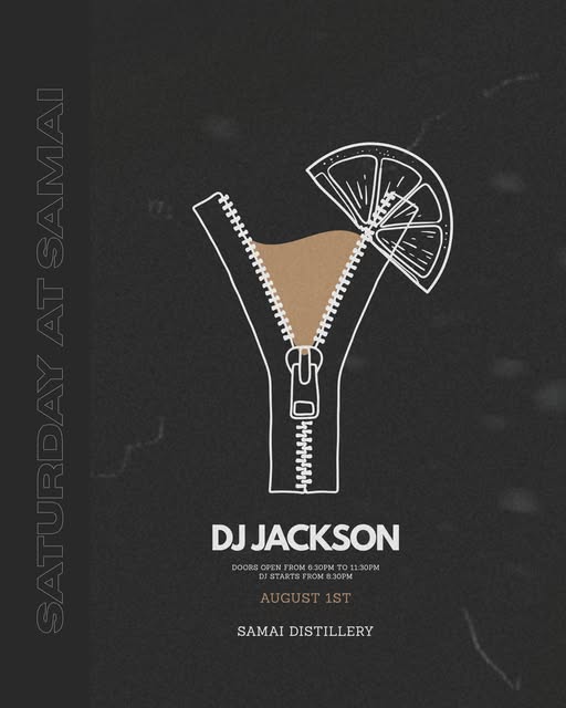 Saturday at Samai: DJ Jackson