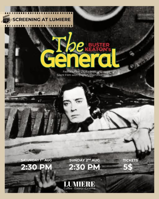The General — Buster Keaton Silent Film Screening
